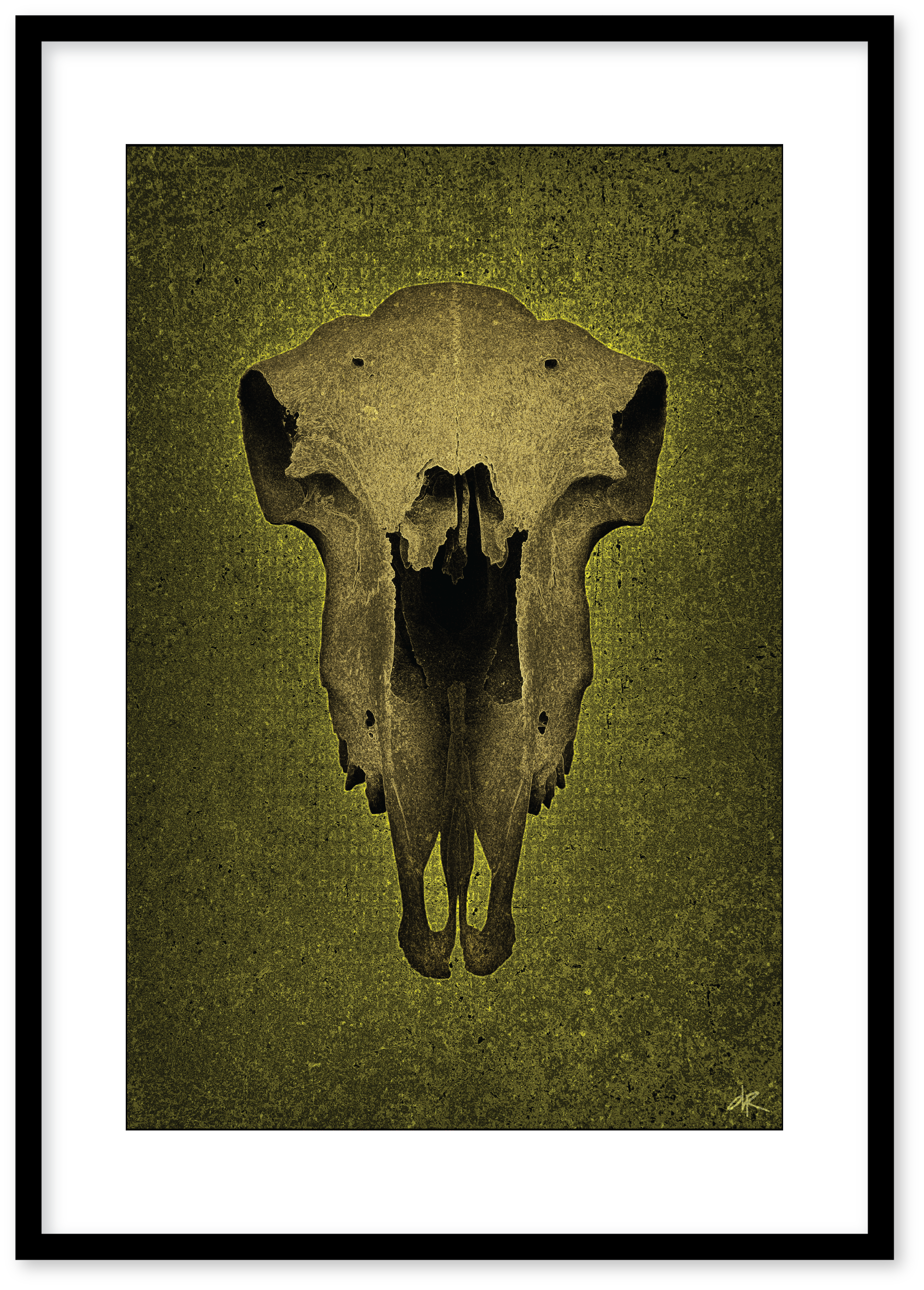 Skull No Horns, Green