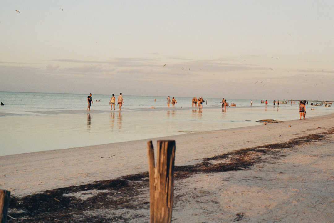 Holbox Beach Stroll, Sasha Nathwani