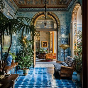 Moroccan Blue
