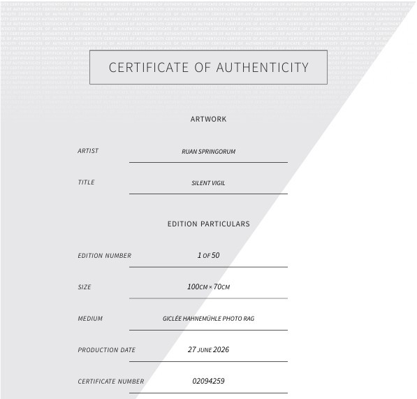 Certificate of Authenticity